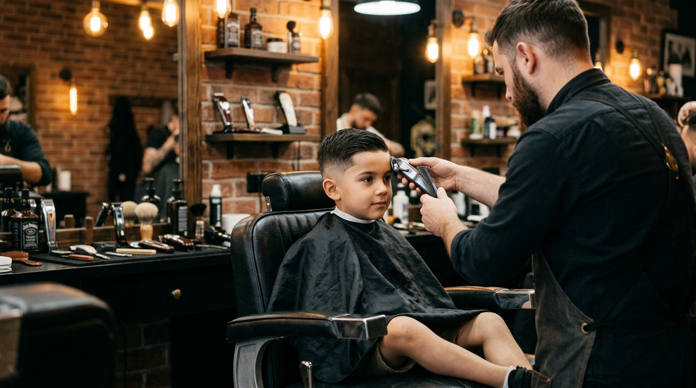 Kids' Haircuts at a Barbershop vs. a Salon: What Actually Makes the Difference